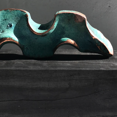 Oxen Study III (Cupric Nitrate Patina) | 2022