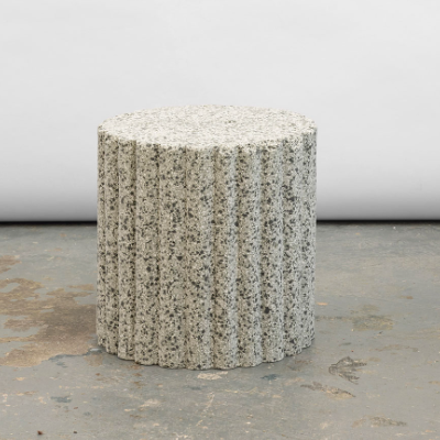 Stool in Granito Verde Antico, 2025