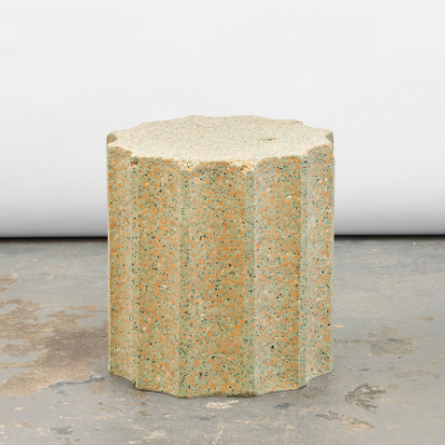 Stool in Unakite, 2025