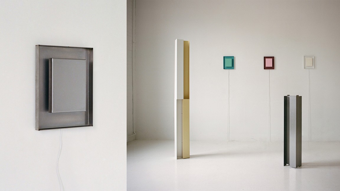 Varicoloured industrial forms mark Ford Bostwick's debut lighting designs