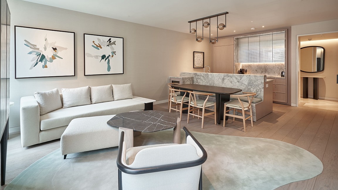 Lema's bespoke interiors for the Mandarin Oriental Residences Mayfair, London