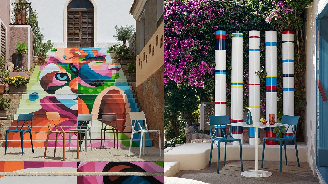 Kartell introduces A.I. Lite, Philippe Starck's redefined, minimalist and sustainable chair