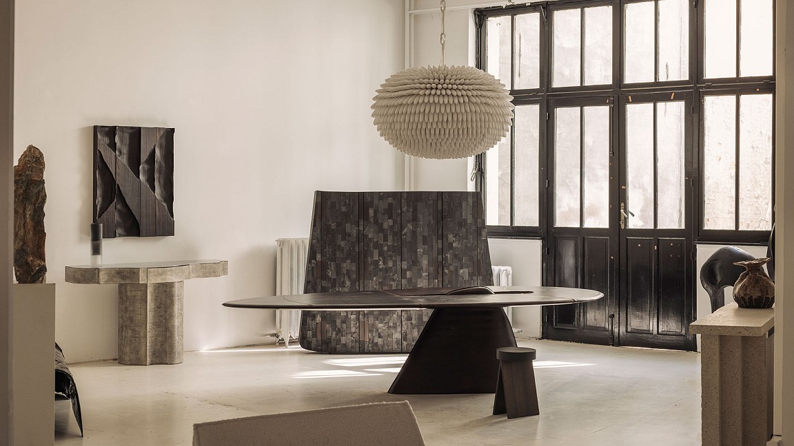 Steel, stone and Critical Mass take centre stage in Paul Cocksedge's new works