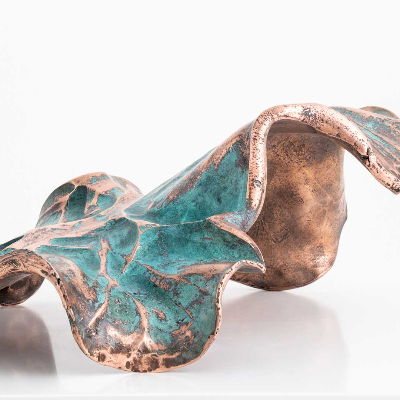 Blacksmith Conrad Hicks&rsquo; latest sculpture series explores the expressive potential of copper