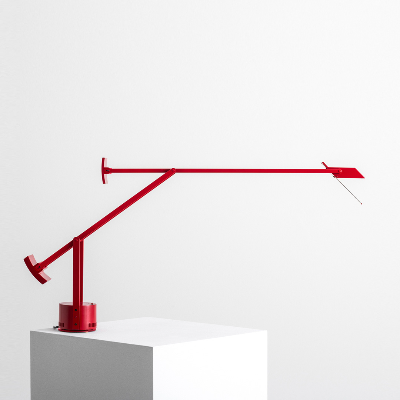 Richard Sapper&rsquo;s iconic Tizio lamp gets a revamp in red for its 50th anniversary