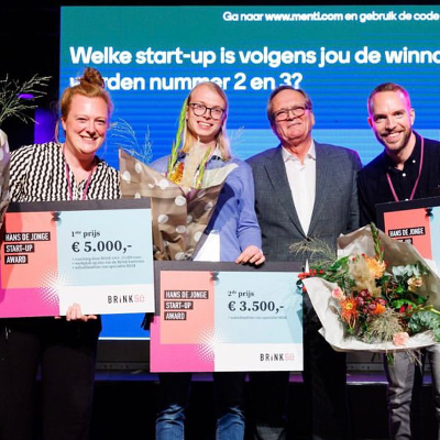 Sunseeker won first place at the Hans de Jonge Start-up Award initiated by Brink