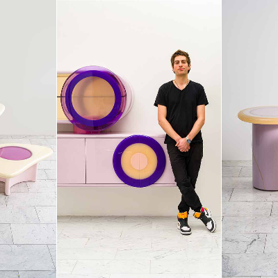 'Solar Sailer' by Djivan Schapira redefines resin art and functionality in furniture design