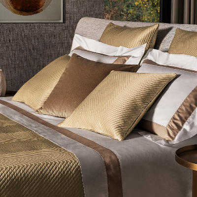 Luxury Herringbone Decorative Pillow