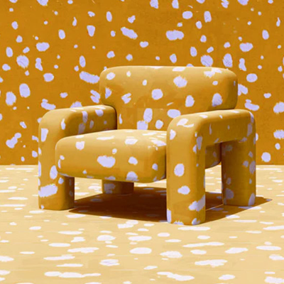 Carlo Chair in Yellow