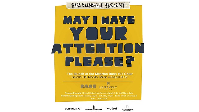 Baas & Lensvelt Present: May I Have Your Attention Please?