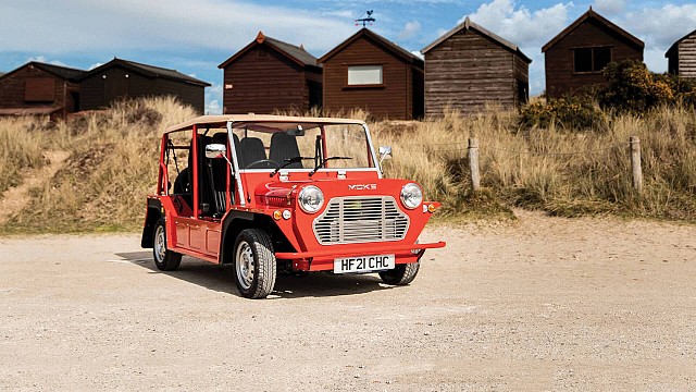 Michael Young revives James Bond's iconic car Moke for the 21st century