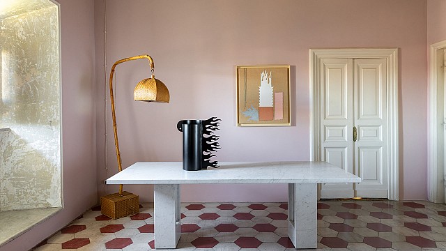 Draga & Aurel help piece Apartamento exhibition by Contemporary Cluster at the Palazzo