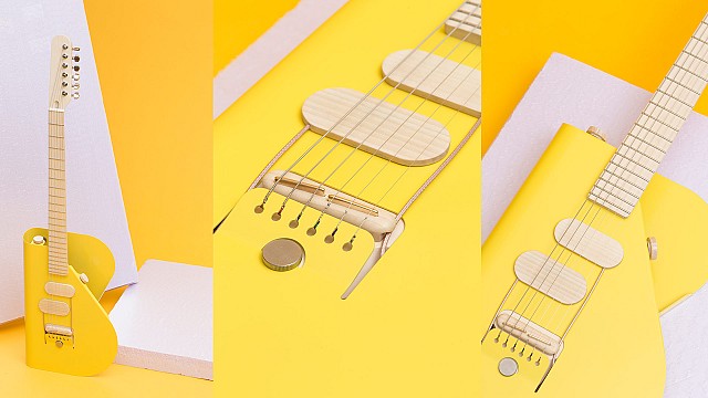 Verso dreams up a modernistic electric guitar with Cosmo