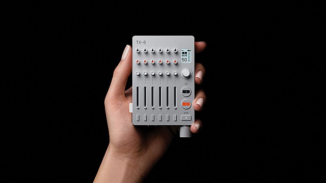Teenage Engineering's ultra-portable mixer TX-6 is the smallest of its kind