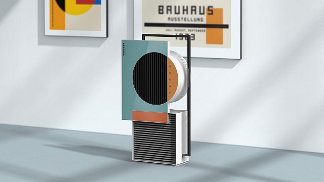 Lee Keereem&rsquo;s air purifier design emulates ideas of the Bauhaus style