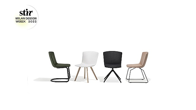 Desalto unveils lounge and office chairs at 60th edition of Salone del Mobile