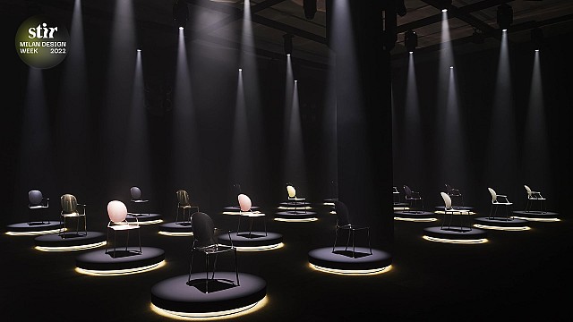 Philippe Starck x Maison Dior&rsquo;s Miss Dior chairs a spectacle during the Milan Design Week