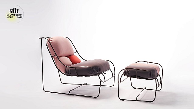 Nigel Coates unveils versatile armchair at Design Variation, Fuorisalone 2022