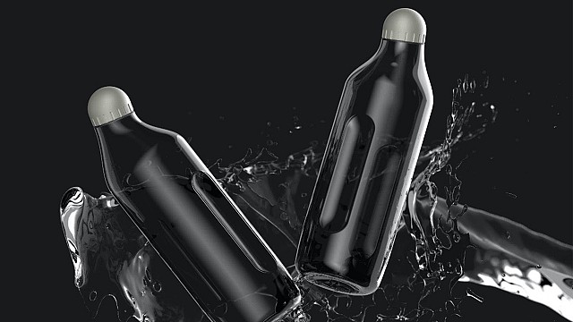 Michael Young creates a water bottle you can interact with