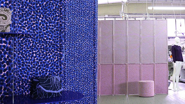 Lanzavecchia + Wai x Shima Seiki fabricate textile walls for Techtextil 2022