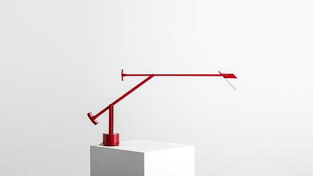 Richard Sapper&rsquo;s iconic Tizio lamp gets a revamp in red for its 50th anniversary