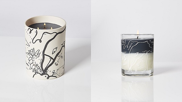 Shantell Martin's line drawings inspire the olfactory alchemy of Joya Studio's candles