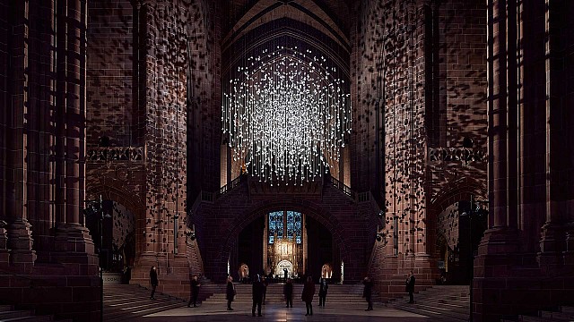 &ldquo;The audience can&rsquo;t believe it&rsquo;s coal&rdquo;: &lsquo;Coalescence&rsquo; by Paul Cocksedge debuts at Liverpool Cathedral