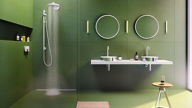 Edward Barber and Jay Osgerby launch AXOR One, a collection of bathroom systems