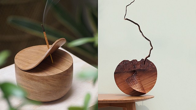 Lood Studio crafts designs that literally peel off to unveil the fluidity of wood