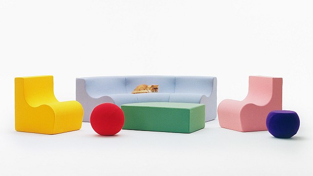 'FAMILY' by nara is an art furniture collection that invites users to collaborate and create