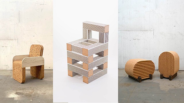 A peek into American designer Daniel Michalik&rsquo;s researched experiments with cork