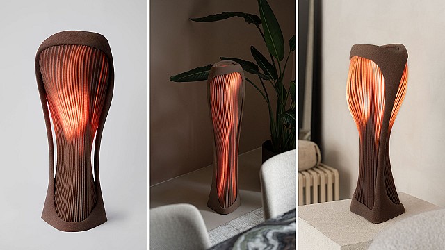 Rollo Studio ensnares ethereal desert landscapes within the 'Dune' lamp collection