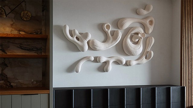 &lsquo;Chance and Chaos&rsquo;: A ceramic wall mural inspired by nature's fury and tranquility