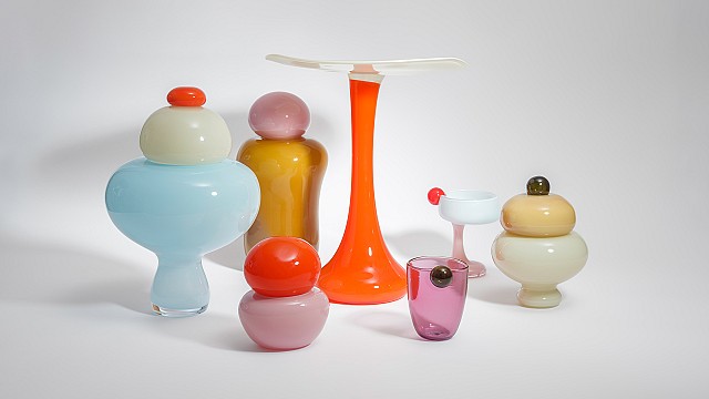 Helle Mardahl's 'Candy Series One '23' transforms glass into whimsical treats