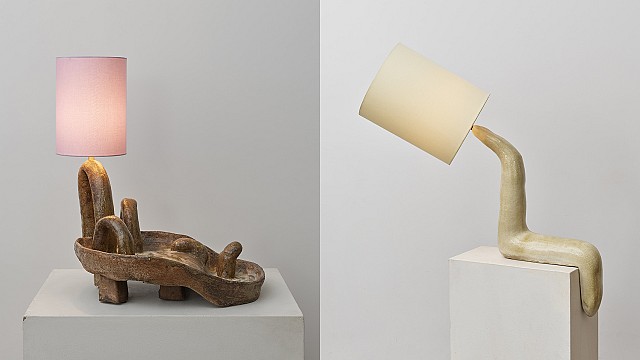 Carmen D&rsquo;Apollonio crafts anthropomorphic lamps imbued with familiar human postures