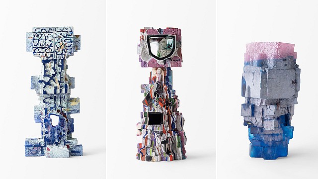 Thaddeus Wolfe&rsquo;s sculptural assemblages are reminiscent of Brutalist structures