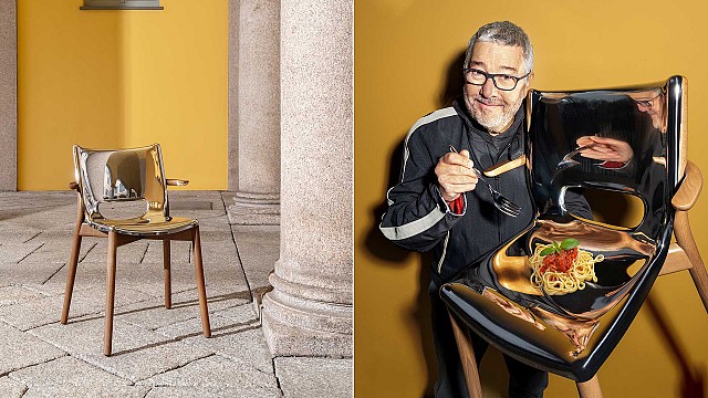 'Po&ecirc;le' Collection by Alessi x Philippe Starck coalesces metal, mastery, and humour