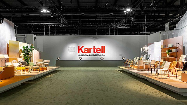 Kartell crafts spaces for living with 'Urban Horizons' at Salone del Mobile