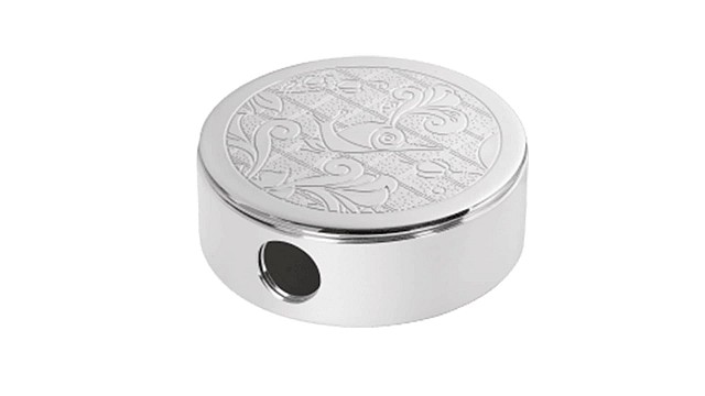 Silver-Plated Pocket Ashtray