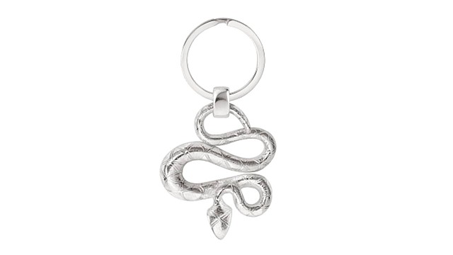 Silver-Plated Key Ring