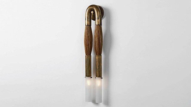 Horsehair Sconce