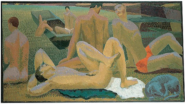 Duncan Grant, Bathers at the Pond