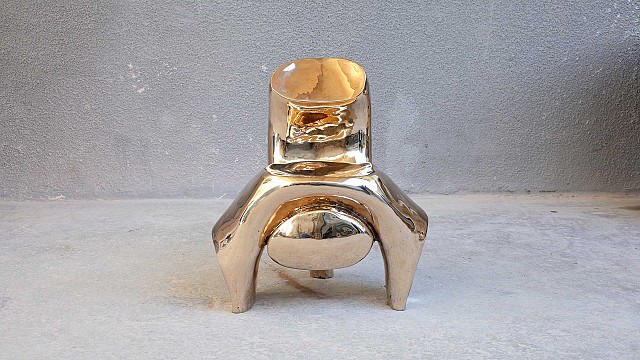 Volumetric Chair 5 Bronze