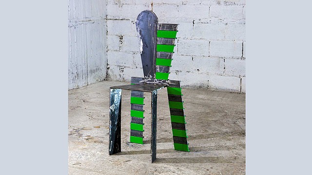 Steel Stripes Chair