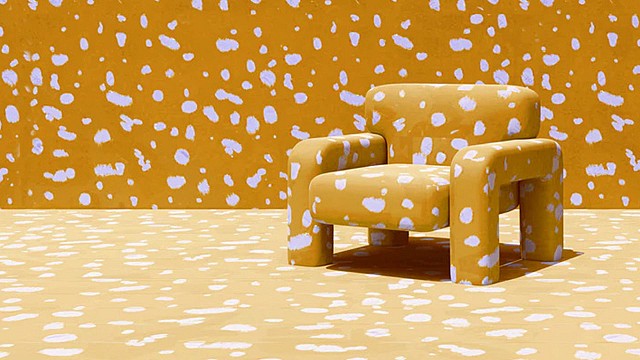 Carlo Chair in Yellow