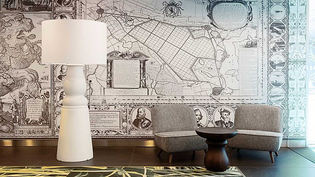 Marcel Wanders studio creates interior design of VIP centre and refreshes existing spaces at Amsterdam Airport Schiphol