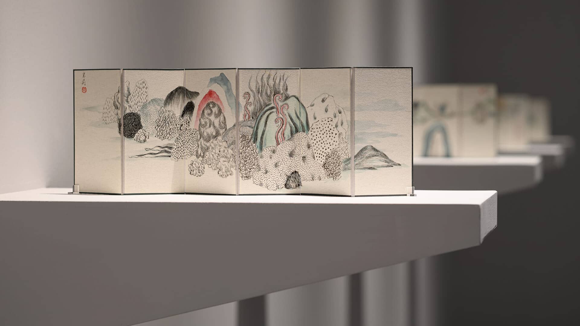 ‘Hidden Emotion in Texture’ presents a new perspective on ancient shanshui painting