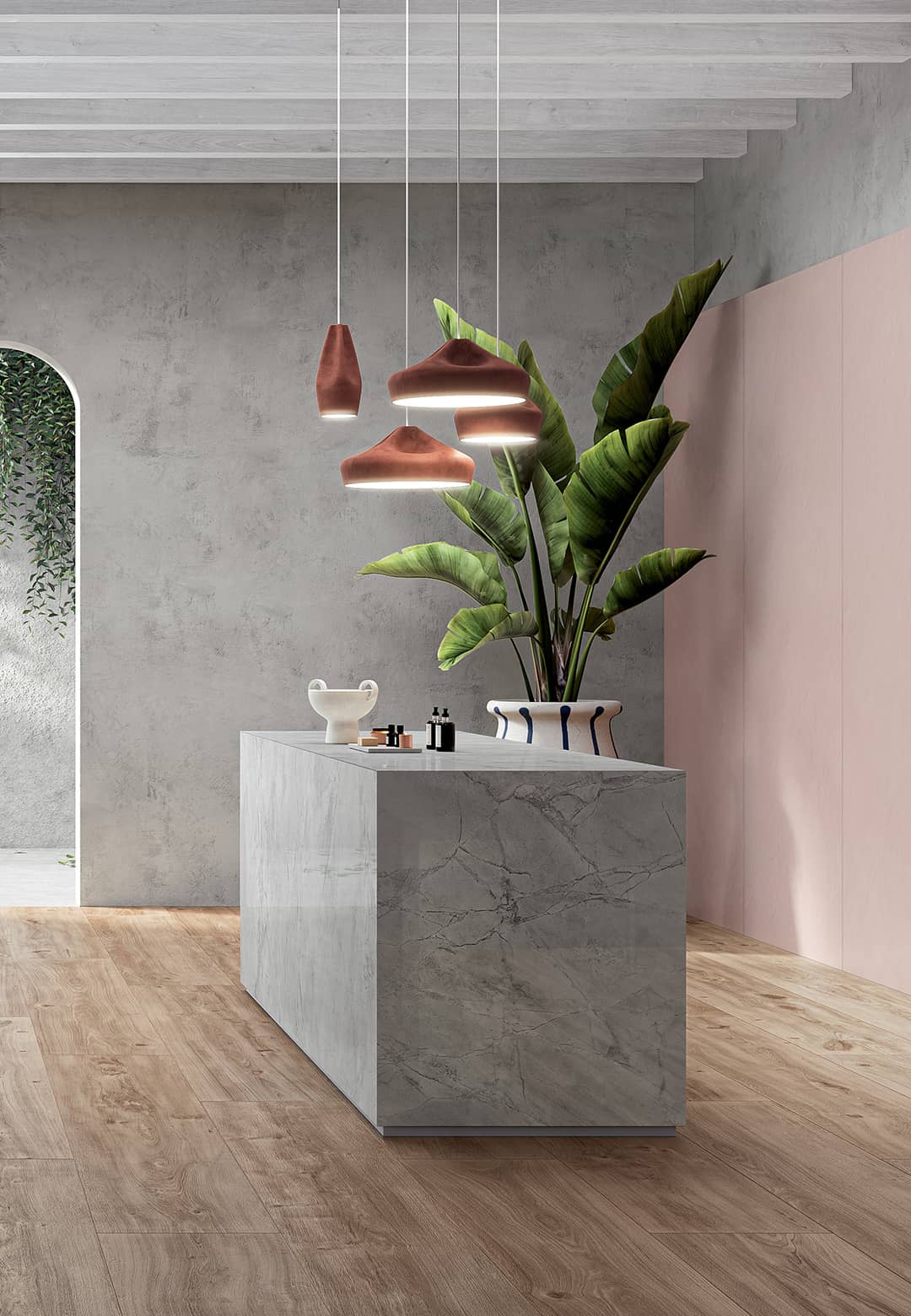 Ceramica Fondovalle plays with texture, shape, and colour at Cersaie 2021