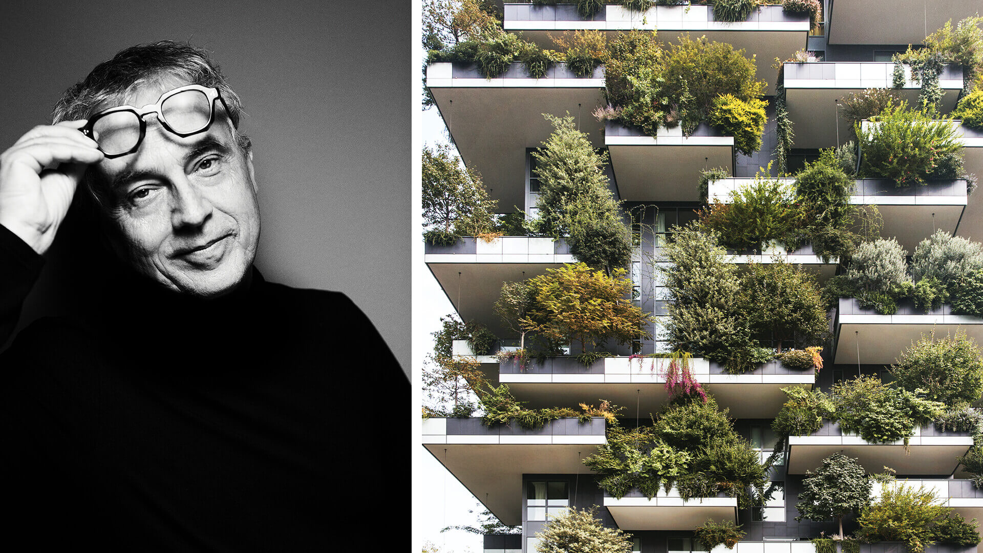 Stefano Boeri wants to bring more trees to the city and more humans to the forest