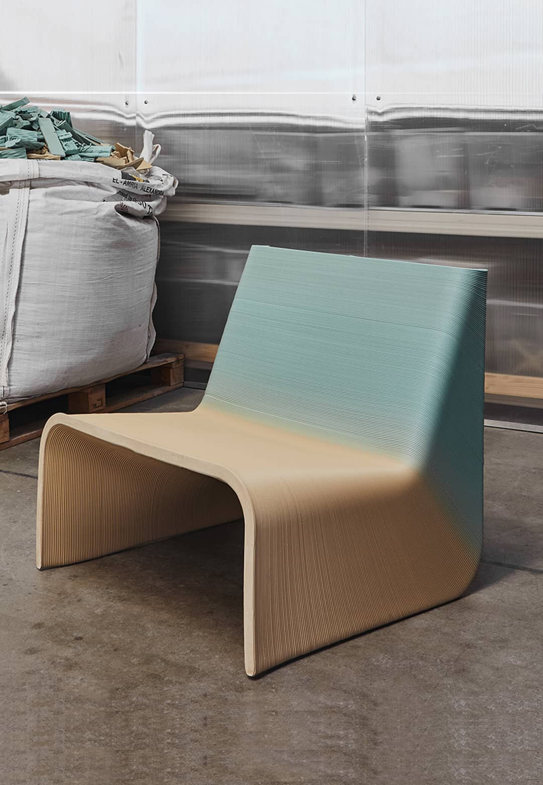 The New Raw turns plastic waste into limited edition chairs